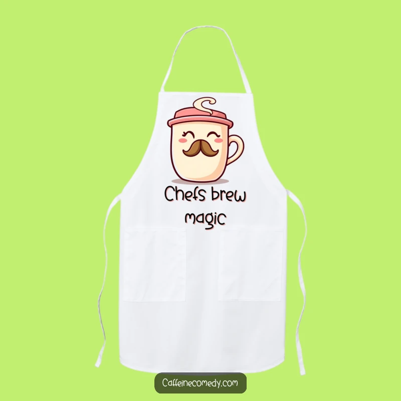 Funny Coffee Cup Apron: Brew Up Laughs, A Hilarious Present