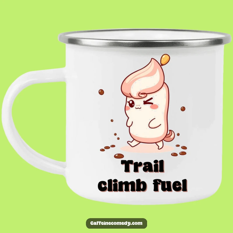 Adventure Ready Funny Kawaii Churro Camping Mug: Sweet Outdoor Sips!