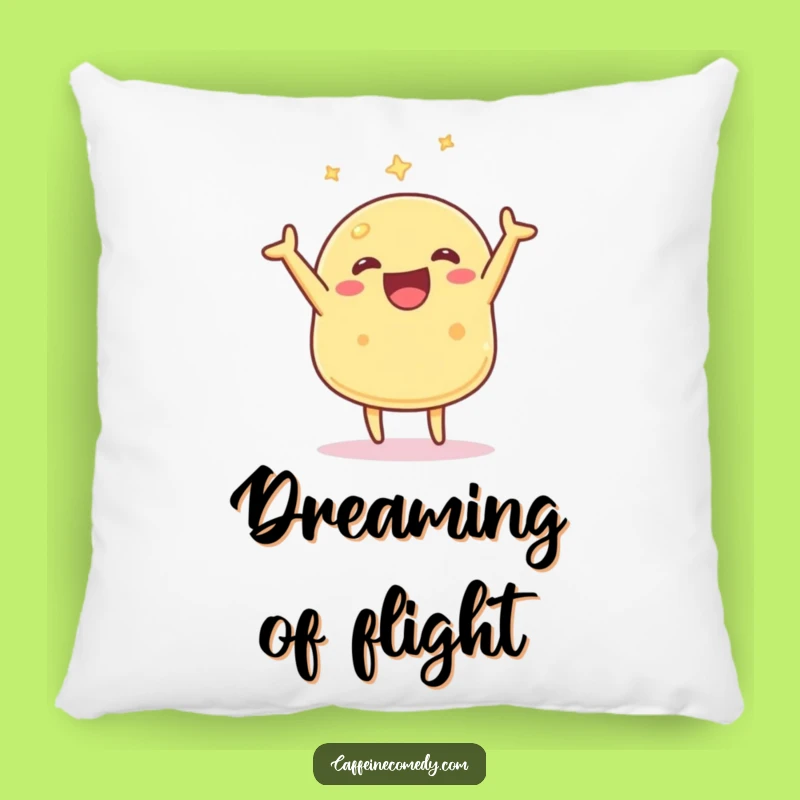 Funny Kawaii Pancake Flipping Pillow: Cozy Up with Hilarious Breakfast Comfort
