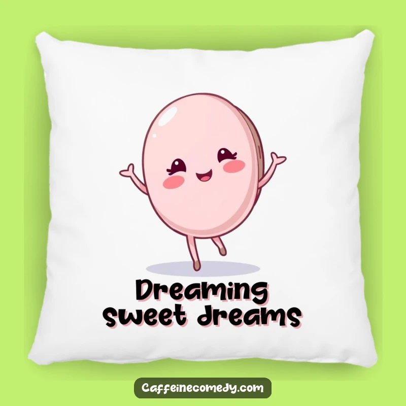 Funny Macaron Pillow: Cuddle Up with a Graceful Twirl, a Soft and Sweet Gift!