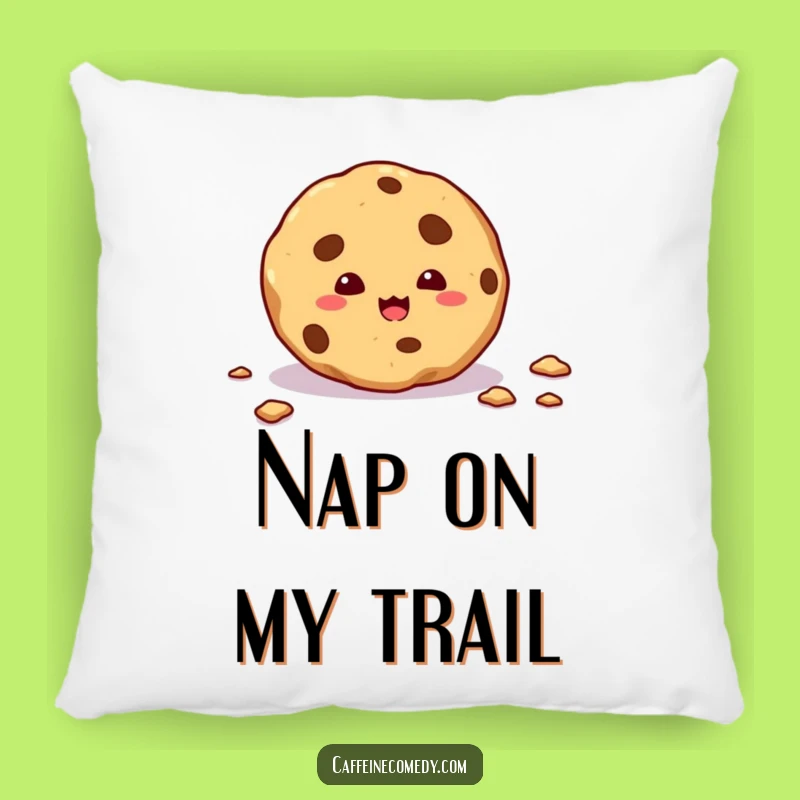Funny Cookie Crumbs Pillow: Cozy Comfort with a Sweet Touch!