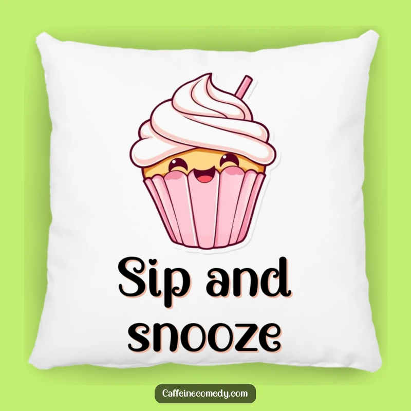 Funny Kawaii Cupcake Pillow: Cozy & Hilarious Comfort for Sweet Dreams