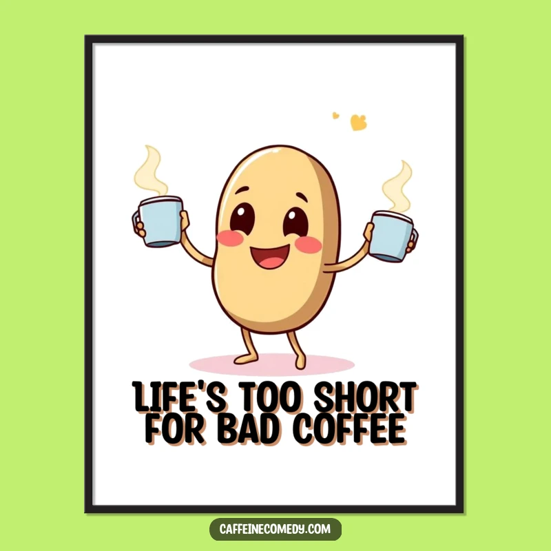 Free Printable Coffee Art: Funny Downloadable Wall Decor for a Cozy Home Gift