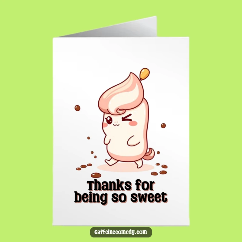 Free Printable Thank You Card: Churro's Sweet Effort, Cute Download