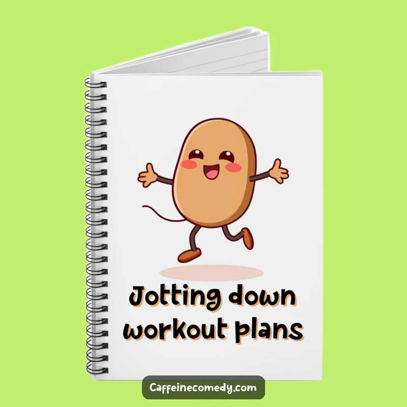 Funny Kawaii Coffee Bean Notebook: Hilarious Journal for Coffee Lovers' Ideas